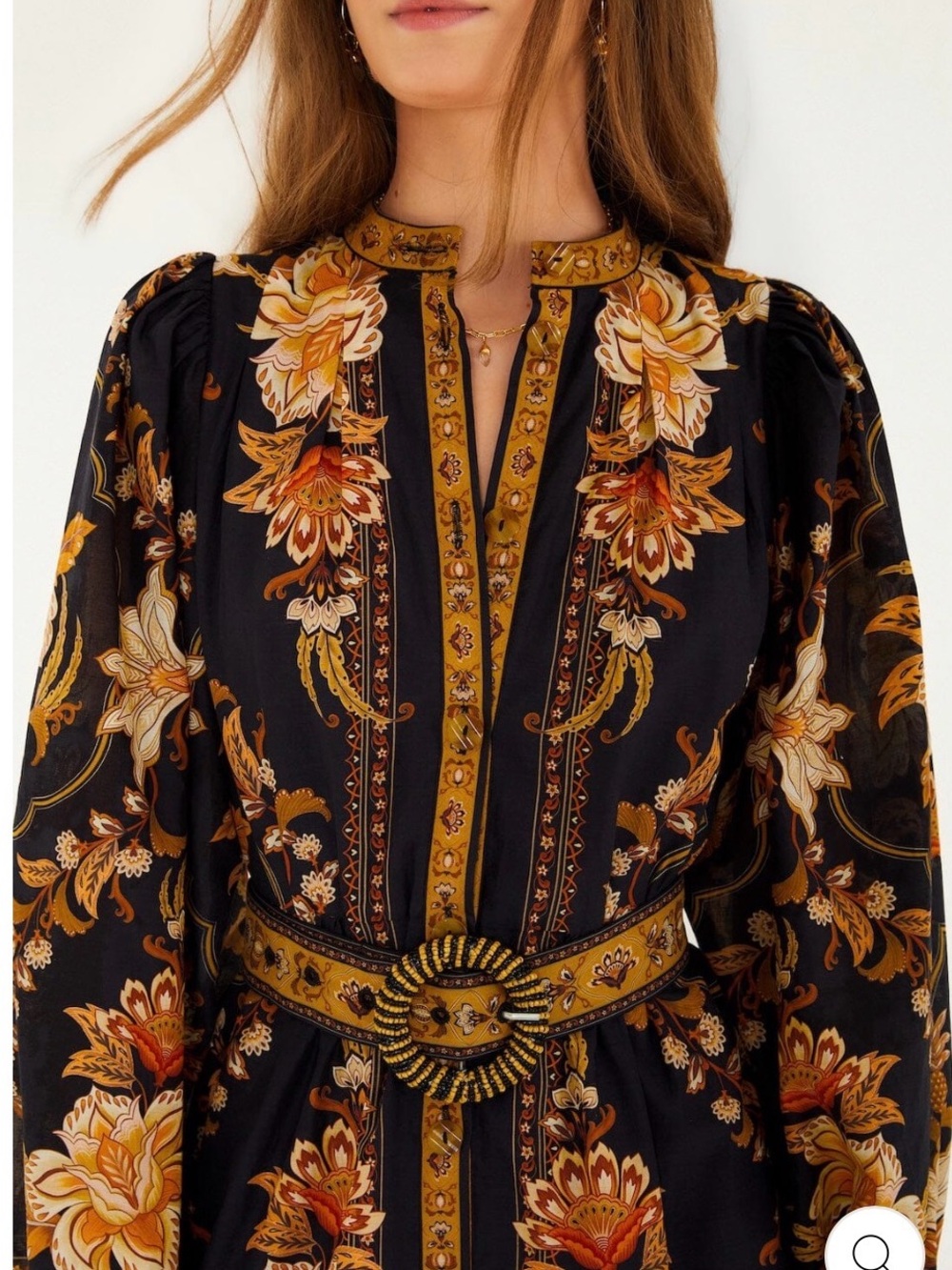 FARM Rio Majestic Garden Black Mini Dress - Picture 2 of 6